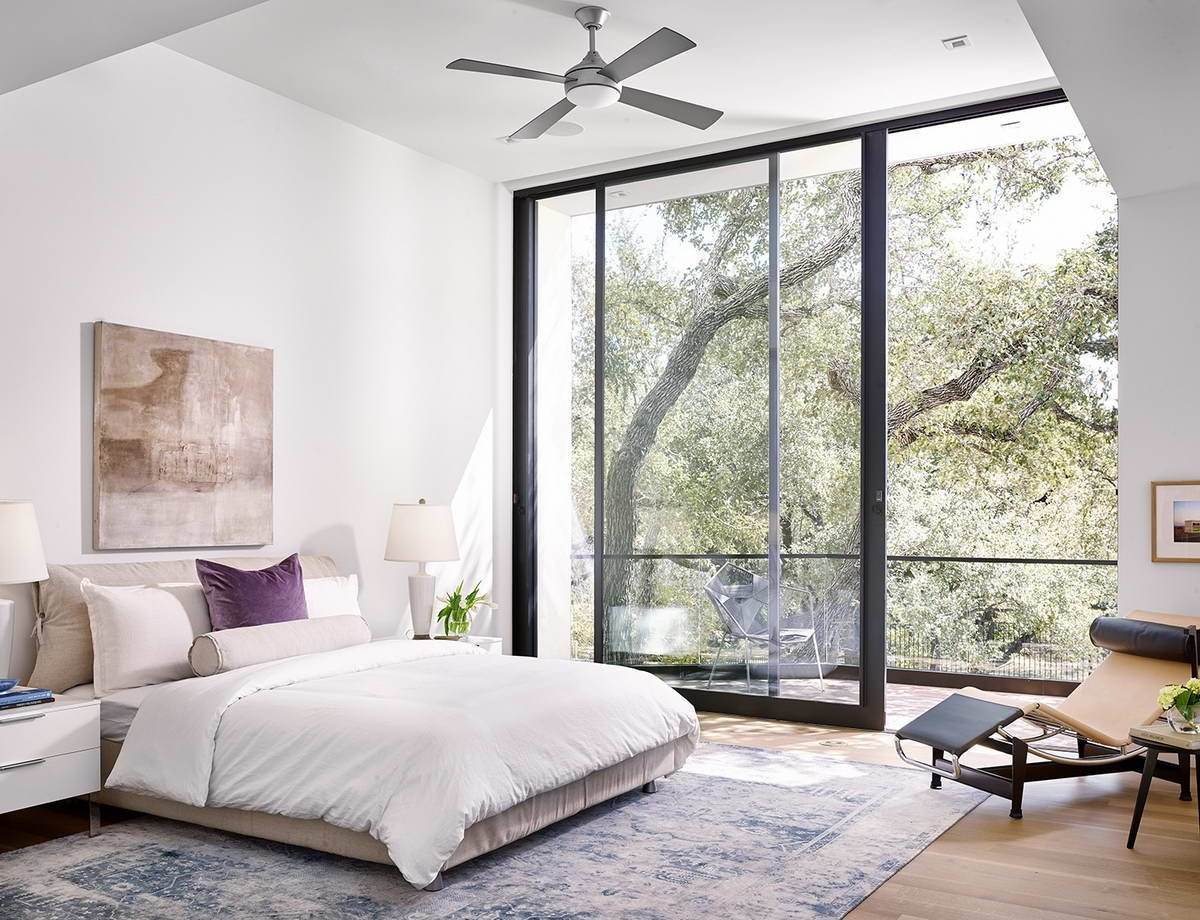 Окна в спальню